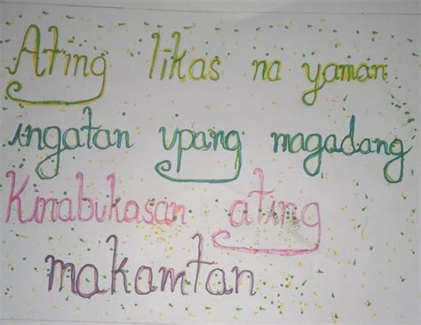 halimbawa ng slogan|yamang likas slogan.